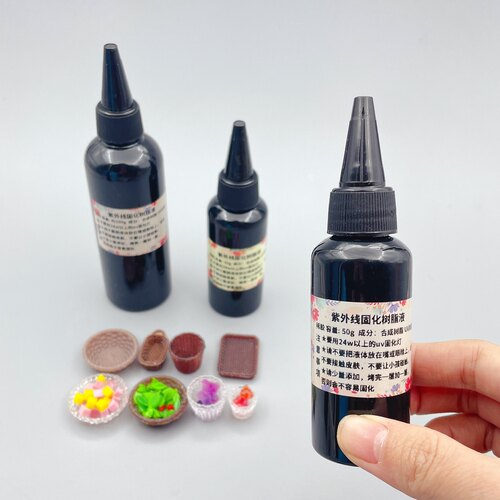 Uv胶软糖胶手办手工模型制作