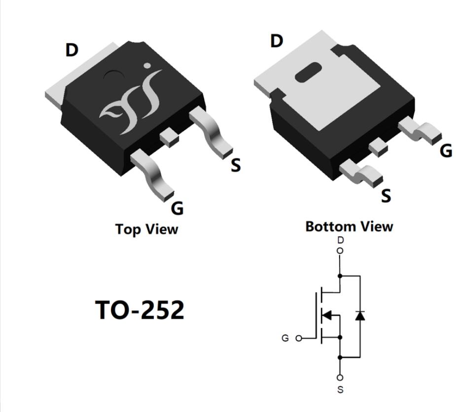 YJ中低压Mosfet二极管YJD80N03B YJD180N03A YJD40N04A