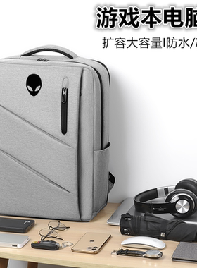 外星人AlienwareX17电脑包X14/15笔记本背包17.3寸双肩包大容量防水书包