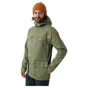 代购Fjallraven北极狐冲锋衣男防风防水耐磨可蜡化增强防护长袖