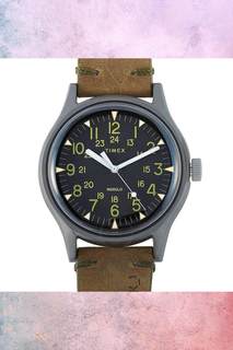 TIMEX MK1天美时代购手表男式棕色皮带腕表专柜2024新款TW2R97000