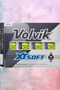 Soft 专柜黄色比赛专业高尔夫球时尚 经典 Golf美国代购 Volvik