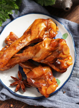 酱汁烤腿鸡腿零食小吃熟食真空