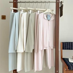 海藻纤维！双面磨毛长袖长裤睡衣套装女！2025秋冬女士家居服套装