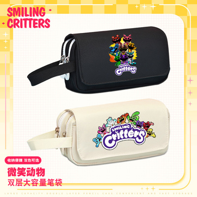 波比的游戏时间周边smiling critters微笑小动物笔袋学生文具盒潮