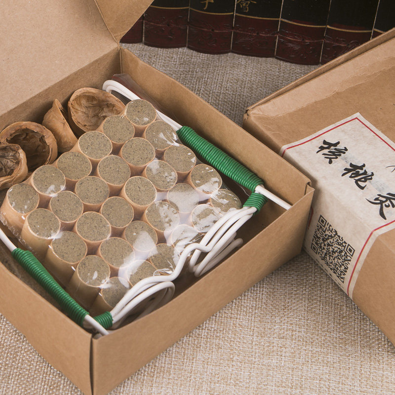 艾得火核桃灸家用护眼明目
