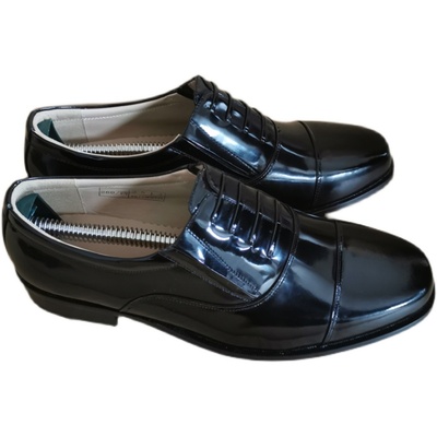 际华3514库存三接头漆皮婚礼皮鞋