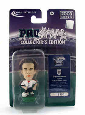 Corinthian ProStars 英格兰主场 鲁尼Rooney 足球公仔PRO869