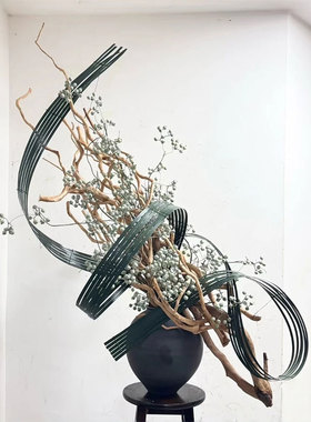 东方写意花艺自然造型