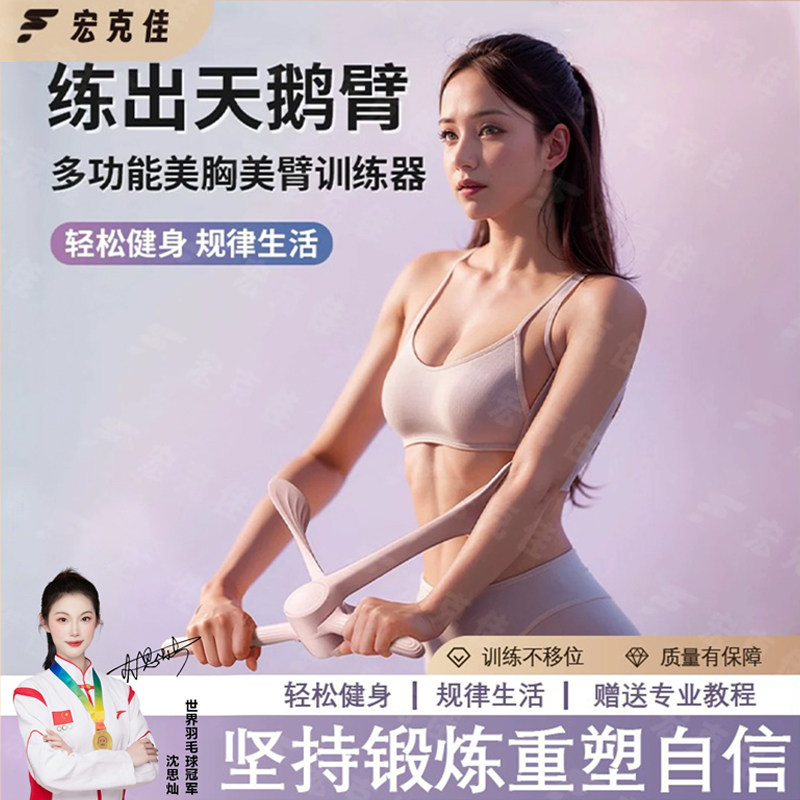 宏克佳手臂力棒胸天鹅臂训练器