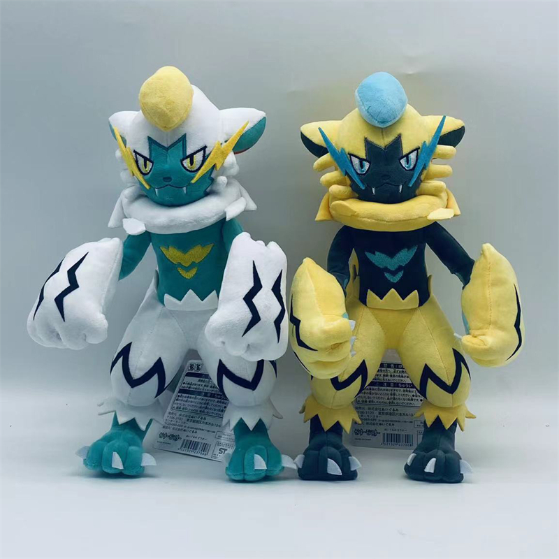 捷拉奥拉 毛绒公仔 电系 电猫神兽玩具娃娃玩偶 儿童礼物手可摆动