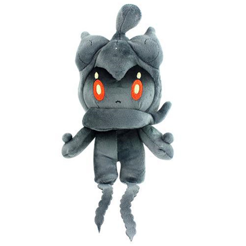 小号 25cm 黑色 绿色玛夏多 格斗幽灵 进化版 毛绒公仔 玩具 玩偶