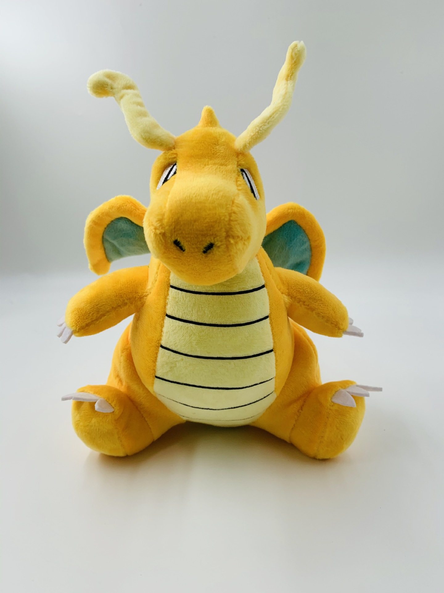 动漫玩偶20cm 坐姿快龙 启暴龙 毛绒公仔 玩具 卡通  包邮