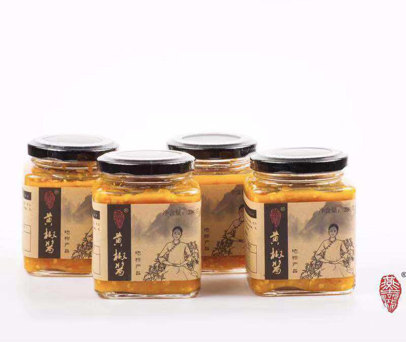 永安黄椒酱辣椒酱超辣下饭辣酱图片