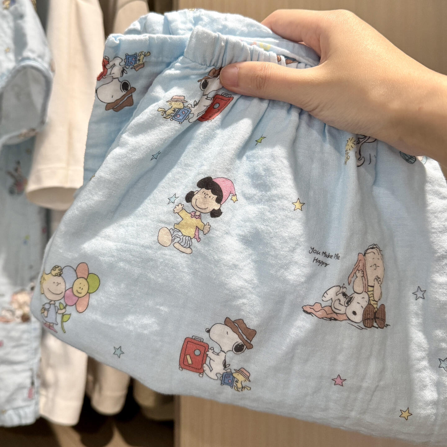 韩系可爱卡通印花睡衣女款家居服