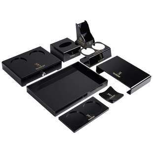 酒店易耗品洗漱用品收纳盒亚克力纸巾盒定制客房便签本服务指南夹