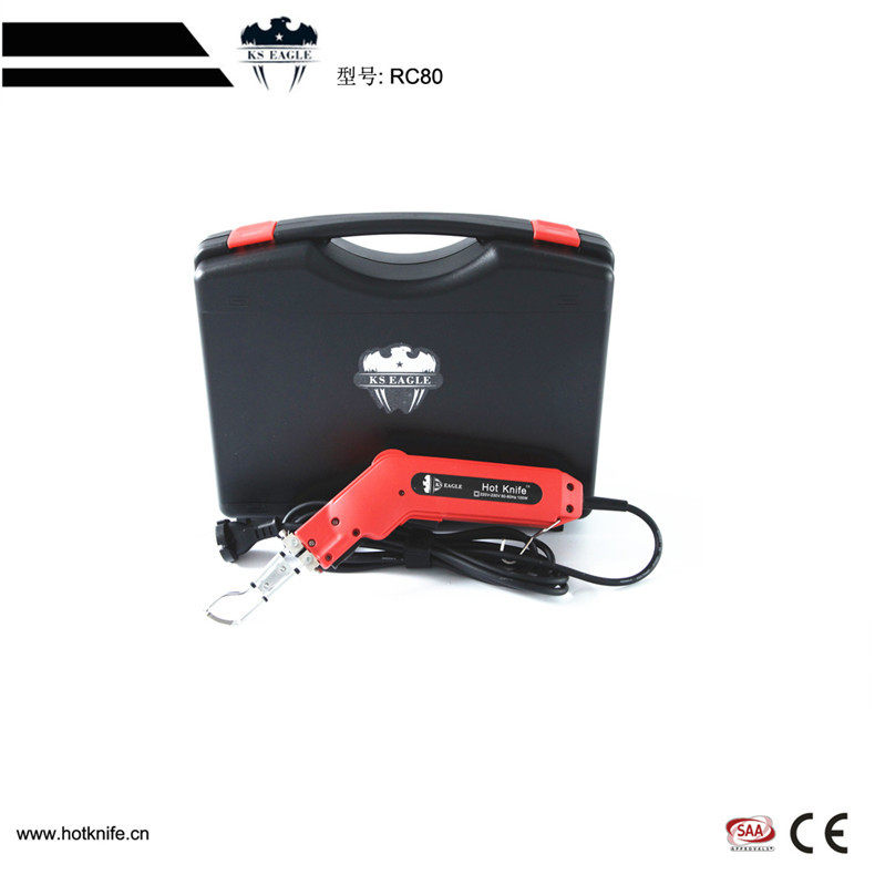RC80电热刀壁纸刀墙布刀去胶铲刀KT板热切刀热熔刀切布电热切割刀