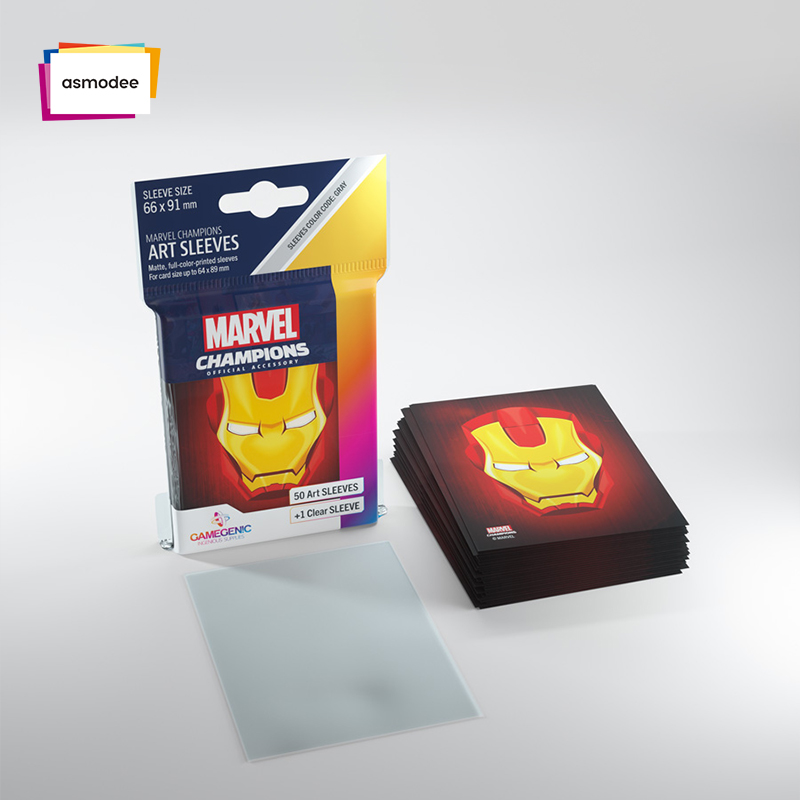 MARVEL ART SLEEVES 漫威群英传官方牌套GAMEGENIC正版桌游配件 模玩/动漫/周边/娃圈三坑/桌游 桌游配件 原图主图