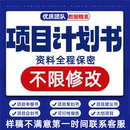 项目计划书商业策划建议企划申报书可行性报告大创项目PPT制作