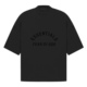 宽松短袖 FOG 圆领T恤 Jet Black纯色字母印花 Essentials SS23