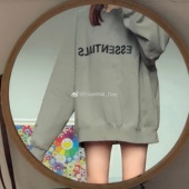 长袖 FOG 卫衣 胸前字母印花LOGO 圆领套头 Essentials 20SS新款