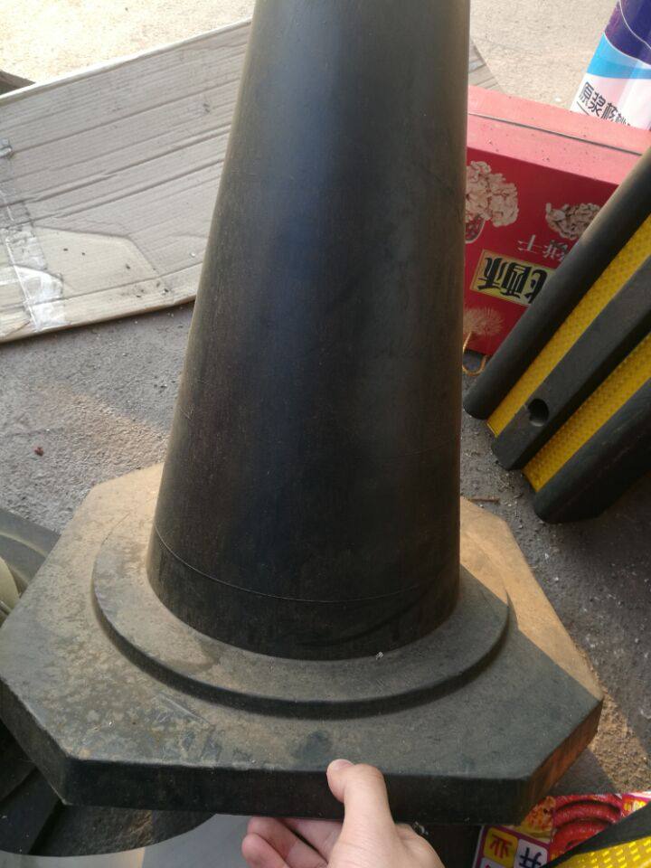 厂家直销全新橡塑橡胶塑料路锥可加东西免费加字