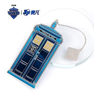 赛凡自研Doctor Who神秘博士周边tardis塔迪斯彩透书签官方正版