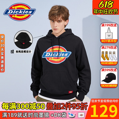 Dickies22新品情侣连帽卫衣