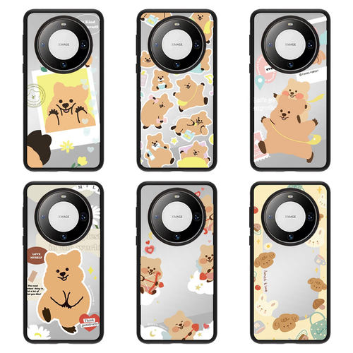 Dinotaeng柿子椒熊适用于华为mate80Pro Max手机壳防摔Mate70Pro/60Pro+手机壳磁吸保护套