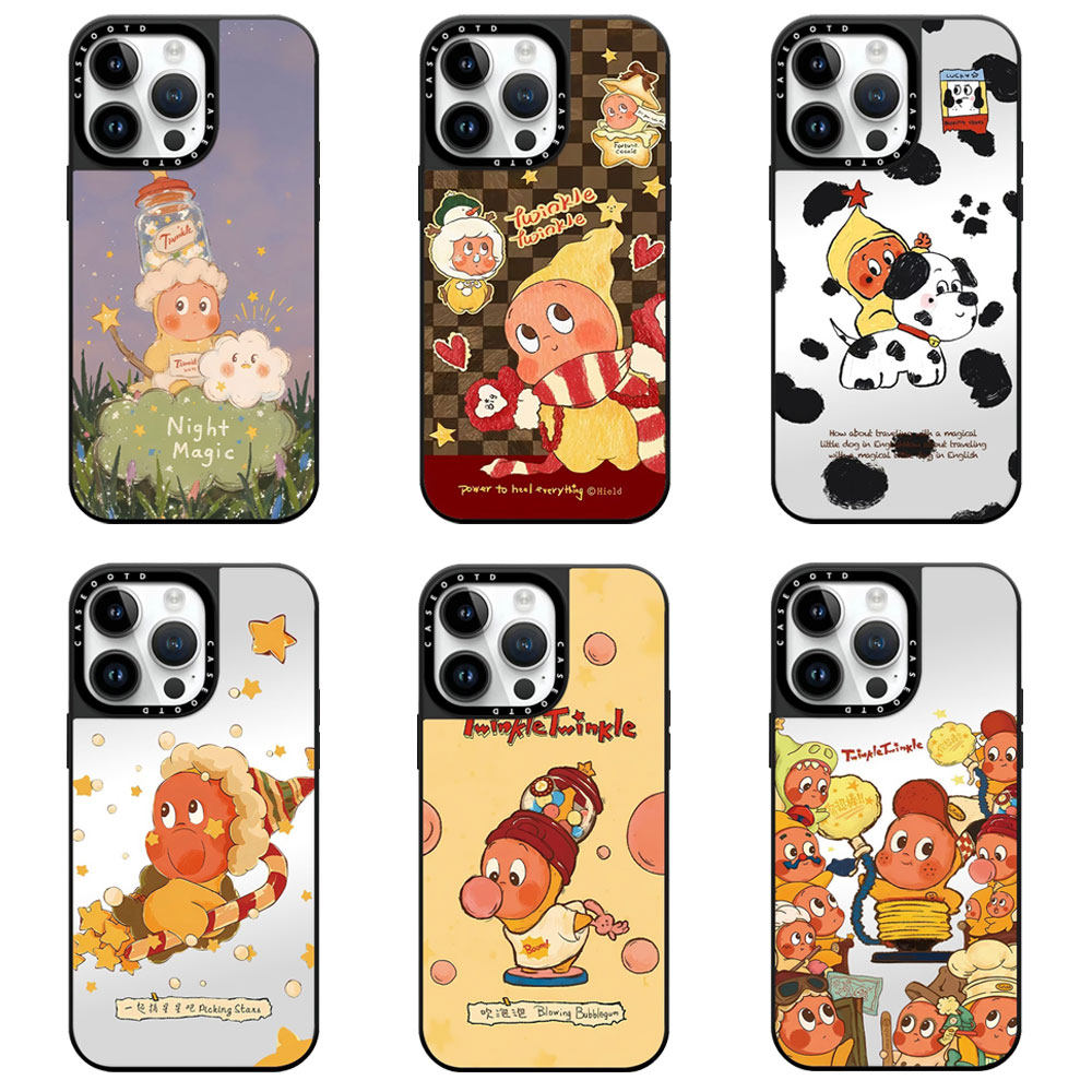 CASEOOTD泡泡玛特星星人许愿瓶适用苹果17 16Pro Max手机壳磁吸iPhone 15/14plus13pro max防摔12保护套11