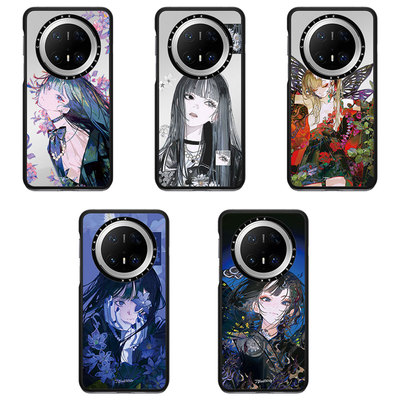 CASEJiAK John Kafka女孩 褪色心事适用于HUAWEI华为mate80Pro Max手机壳防摔Mate70Pro/60Pro+磁吸保护套