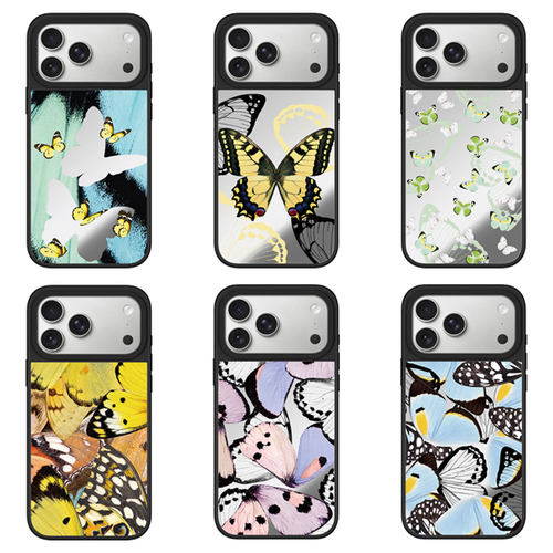 Butterfly Spectrum蝶光流影适用于iPhone17 16Pro Max手机壳苹果15/14Plus13 12pro磁吸Air防摔保护套