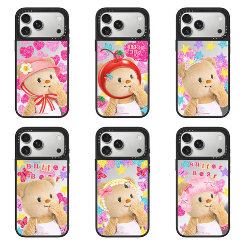 CASEJiAK 黄油小熊2适用于苹果17 16Pro Max手机壳iPhone 15/14Plus13 12pro磁吸Air防摔保护壳套