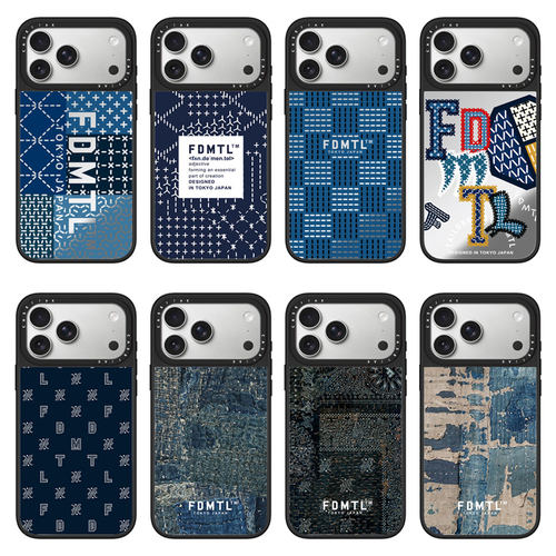 CASEJiAK FDMT布丁碎布牛仔适用于iPhone苹果18 17 16Pro Max手机壳15/14Plus13 12pro磁吸Air防摔11保护套