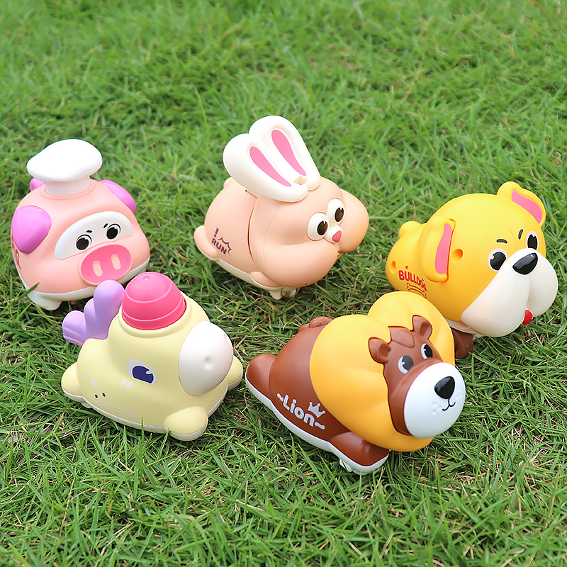 儿童按压式小汽车男孩女孩1一2岁3岁惯性回力车婴儿宝宝益智玩具5