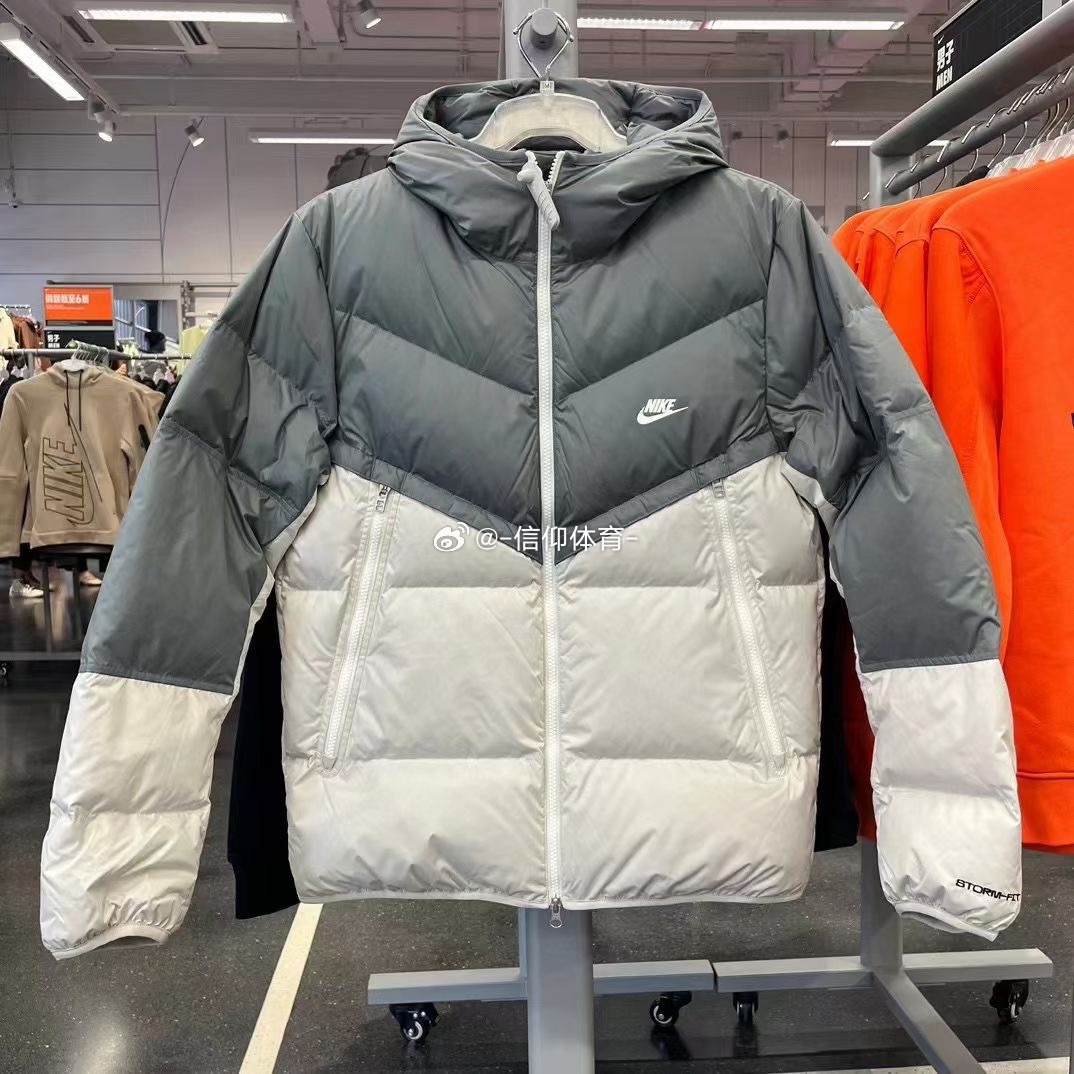 Nike耐克男子冬季防风保暖休闲运动连帽羽绒服外套DV1132-084 259