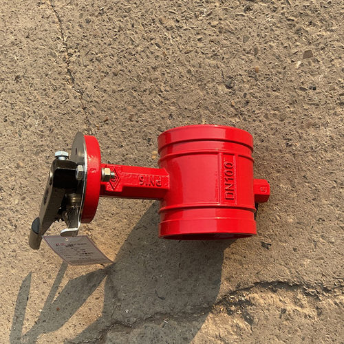 迈克品牌沟槽手柄蝶阀