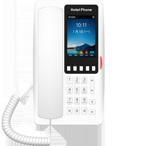 【原装正品】H6W  Fanvil  星级酒店客房桌面 IP网络wifi电话机
