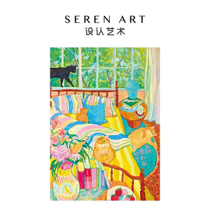 SEREN ART《松软生活》治愈系温柔氛围艺术装饰挂画礼物500片拼图