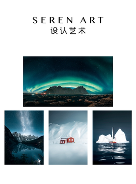 SEREN ART《发生》Norris联名摄影冰岛极光银河风景成人500片拼图