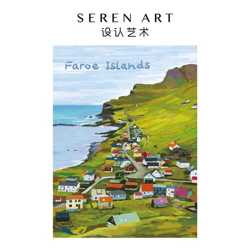 SERENART风景画拼图500片解压