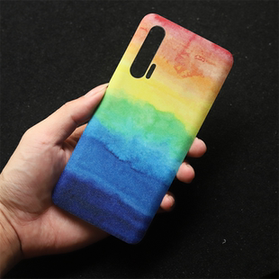 七只羊适用于荣耀nova6 4g塑料后盖替换原来后壳改装维修手机后屏