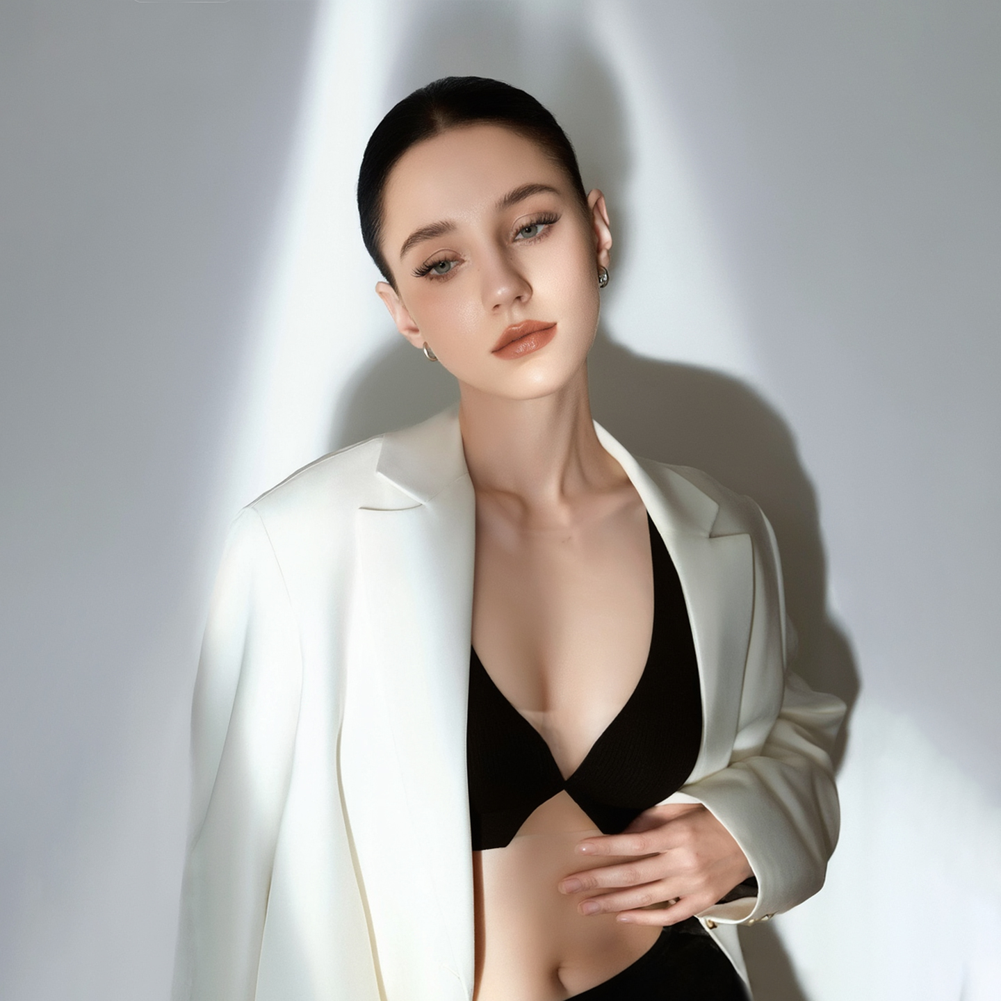 小胸聚拢无痕内衣微显大凉感沙丘