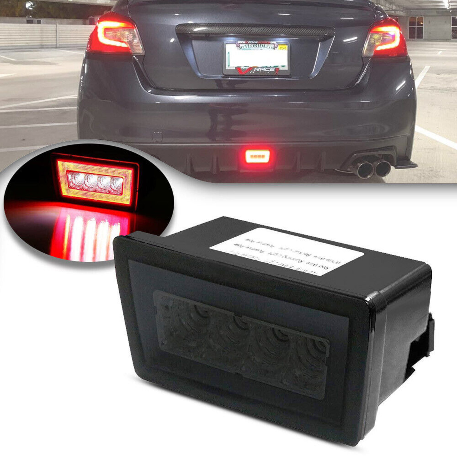 SUBARU IMPREZA XV 파일럿 라이트 11 세대 STI VAB 리어 범퍼 반전 브레이크 라이트 후방 충돌 방지 안개등 WRX에 적합