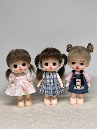 迷你软陶娃娃 手工娃娃 ymy幼体娃娃 软陶娃头 bjd mjd