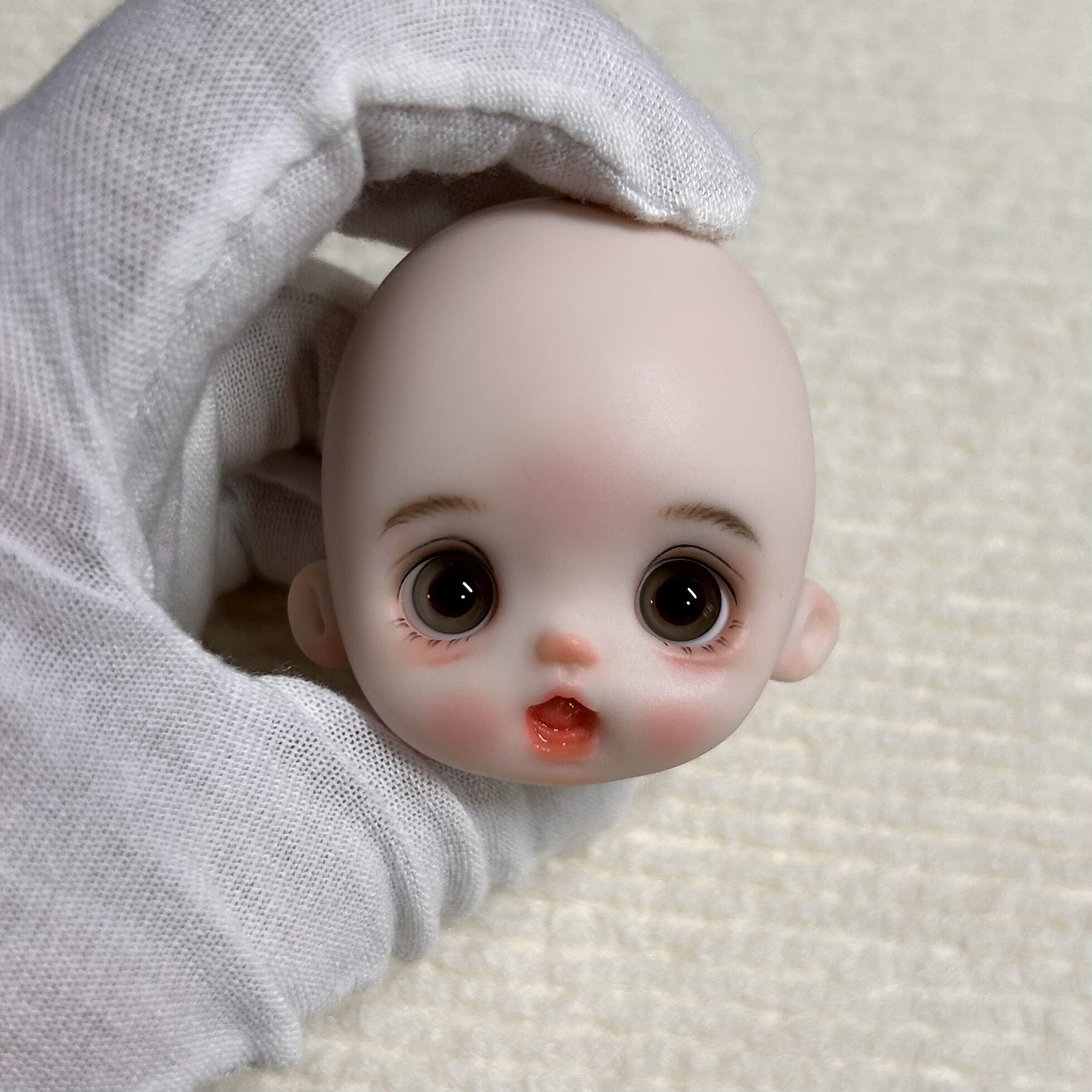 新品 8分软陶娃头 ob11娃头 bjd手工娃头