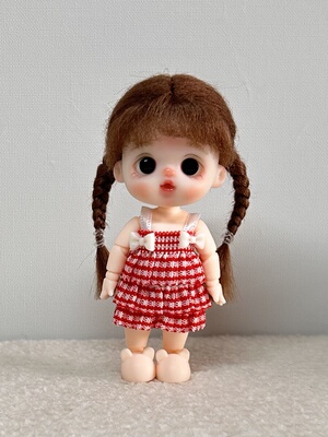 迷你软陶娃娃 手工娃娃 ymy幼体 软陶娃头 自制软陶人偶 bjd mjd