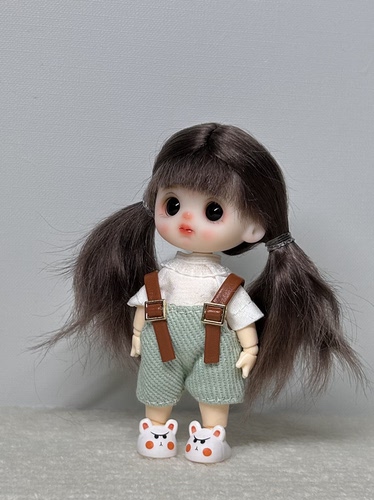 整娃掉落 迷你软陶手工娃 ymy幼体娃 mini bjd