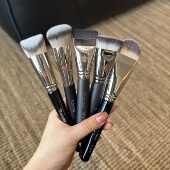 FB20 pony推荐 FB11 一字平头粉底刷面膜刷轻薄底妆无痕修容刷