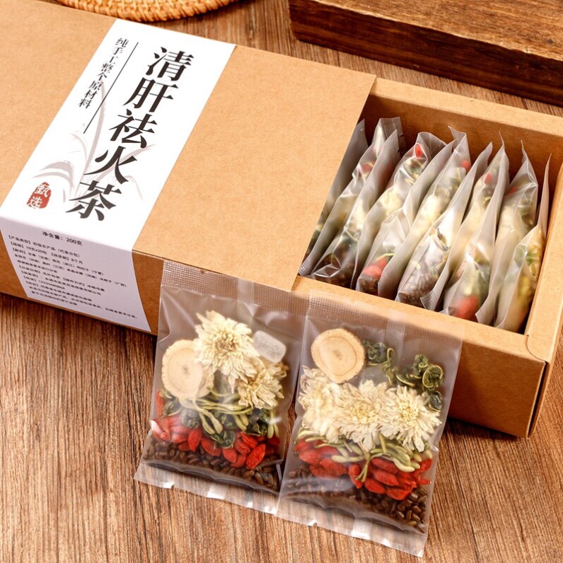 清热祛火茶包去肝火旺盛口臭脾胃湿热养生菊花枸杞决明子组合花茶